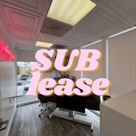 ✨ Sub Lease Esthetician/Lash Artist room