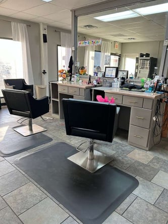 2 Chairs left at established dual salon in Midland