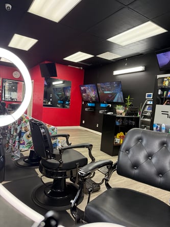 Barber Chairs for Rent – Cutting Crew Barber Studio – Baldwin Park