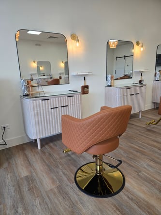 Salon Chair Rentals in Downtown Antioch, IL at Sage & Ash Salon