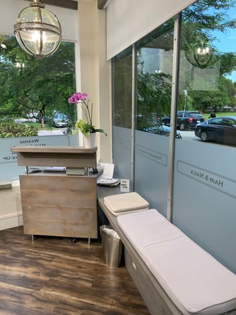 Salon booth rent