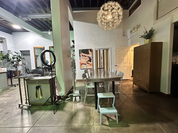 Salon Booths & Treatment Room Rentals — Prime 3rd St, LA