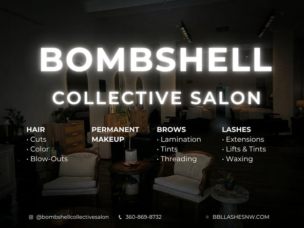 Bombshell Collective Salon Space for Artists / Downtown Vancouver, WA