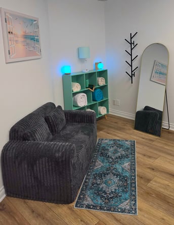 Private Furnished Room for beauty specialists, therapists, and artists in a Health Holistic Center
