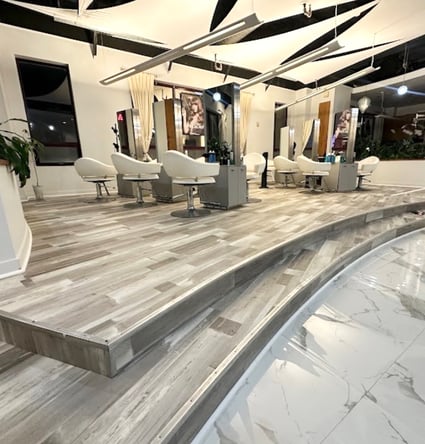 Luxurious Salon Booth Rentals