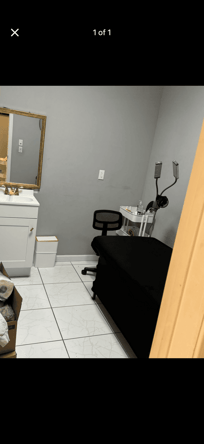 Esthetician room for rent, spa room, tattoo room