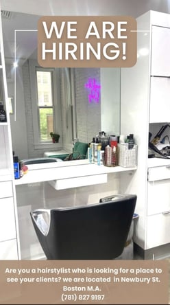 Renting a chair or commission