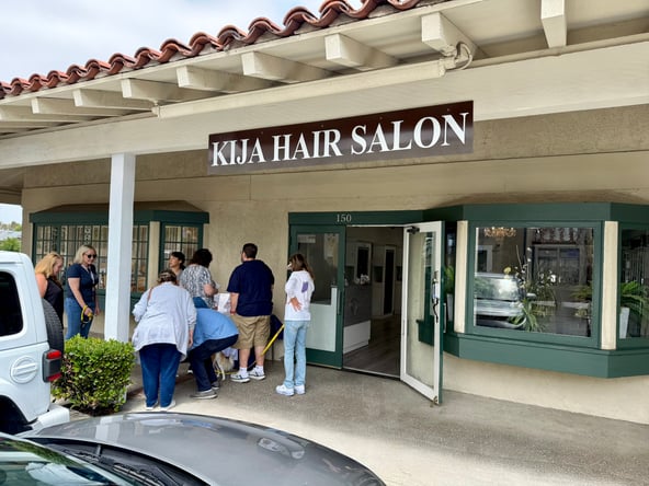 Nail Station for Rent – Two Weeks Free, Own Key 24/7 – Kija Hair Salon, Irvine 92620