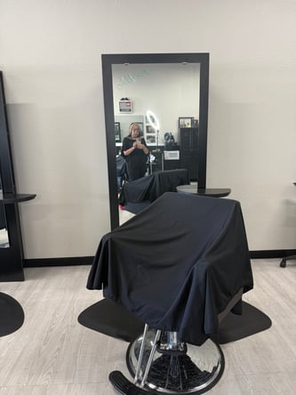 Prime booth rental opportunity at The Shampoo Bar Barbershop and Salon
