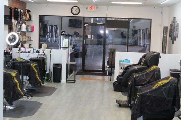 Official Sam Salon have 4 Booth rent available for a Hair Stylis, Barbar, in private room