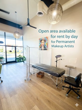 Clean, Beautiful Studio – Suite for rent – The ambiance and vibe your customers will love