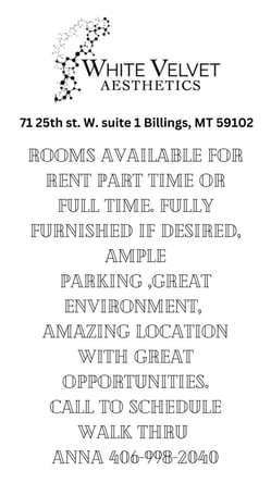 Booth rent in Billings, MT