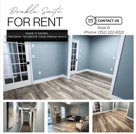 Private Salon/Wellness Suites Move-in Ready!