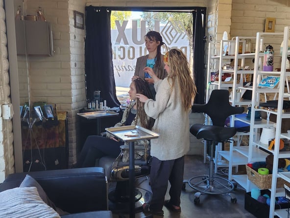 Beautiful Salon on Busy Street in Old Town Scottsdale
