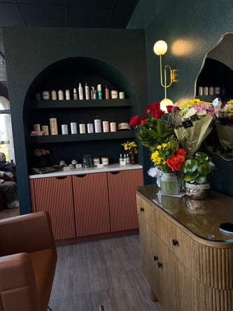 Private Salon Rental, 2 chair, 2 shampoo bowls