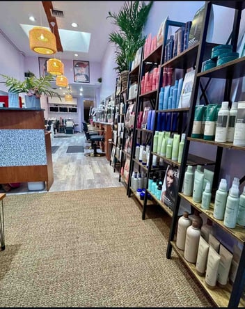 Salon Booth for rent in Santa Monica! A new modern, sunny salon!