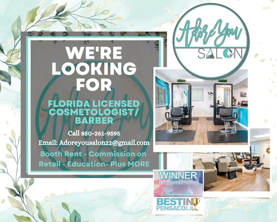 Booth Rental Full Time