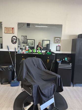 Prime booth rental opportunity at The Shampoo Bar Barbershop and Salon