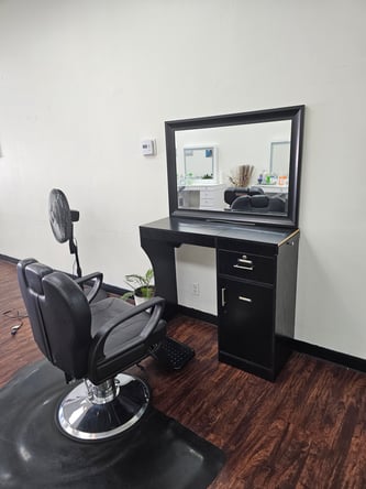 Hair booth rental, eyelashes booth, Massage booth available