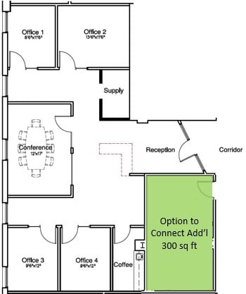 Design Your Own Private Suite – Brookfield, WI on Bluemound Rd 300-1,236 Sq Ft