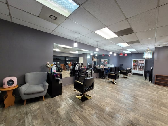 Booth rental in established location in a busy shopping center