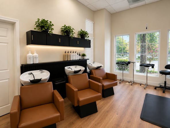 Salon station/facial room available in Brentwood PT/FT