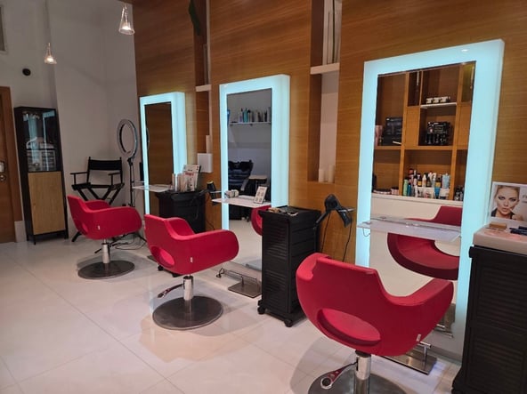 Chair in high end salon
