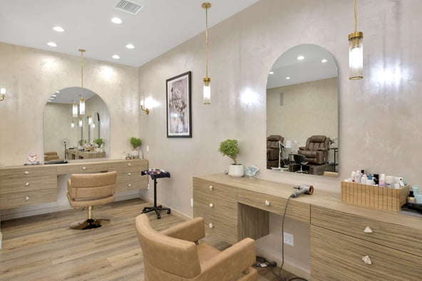 Beverly Hills Hair Salon Chair / Booth Rental | Premier Luxury Salon Experience | ChaViv Hair