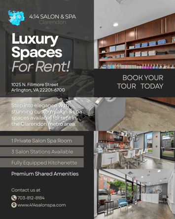 Private Salon Space in Clarendon