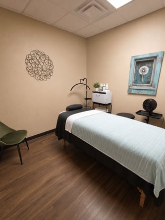 Grow your independent business in a peaceful, established wellness room rental suite.