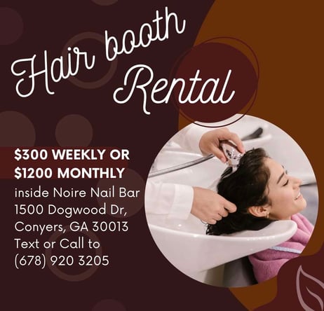 Hair Booth for RENT
