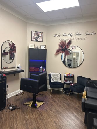 Salon booth
