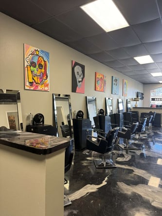 SALON BOOTHS • NAIL STATION • PRIVATE ROOM