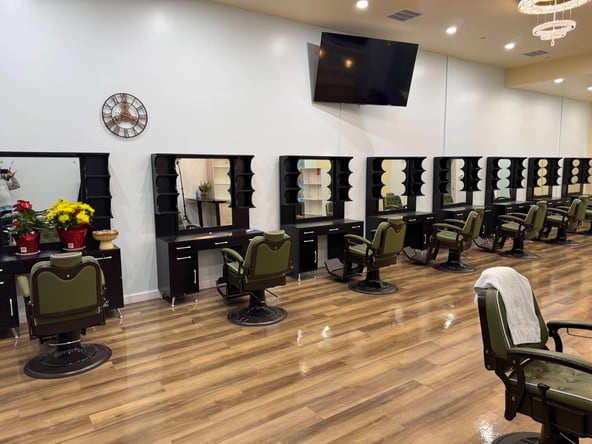 Prime San Jose Barber Chairs & Private Suites – $280/Weekly or $65/daily on Barber Chairs rent