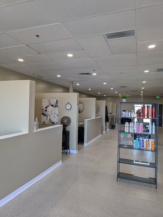 Semi private stylist suite