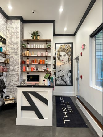 Chair Rental in HIGH END Luxury Salon (The Lux Studio)