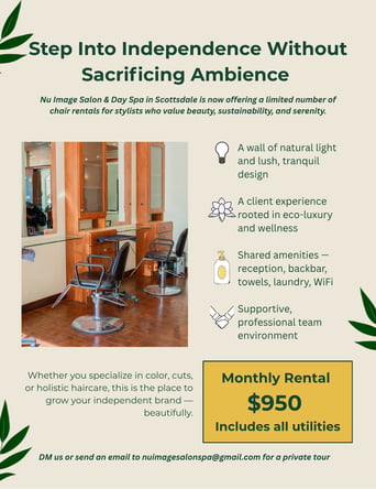 Independent Stylist – Chair Rental Opportunity