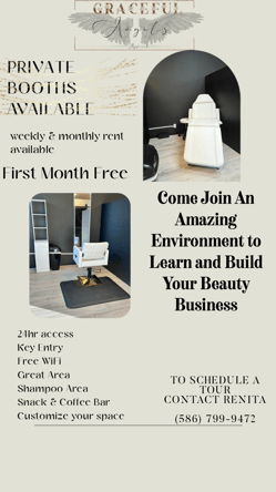 Graceful Angels Beauty Suite (New Salon/Great Location)