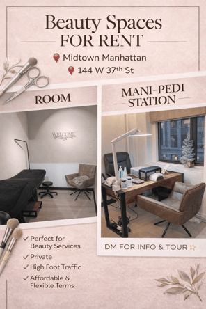 Room / mani pedi station