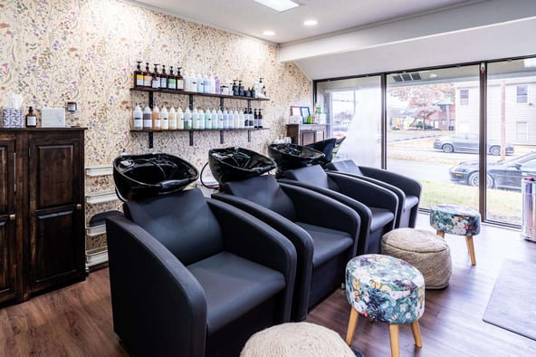 3 booths for rent at the newly expanded Salon Wildflower