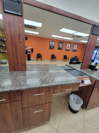 Salon booth rental