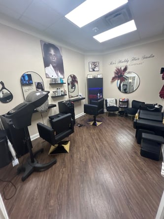 Salon booth