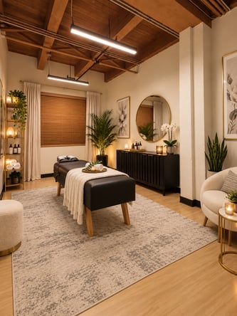 Beautiful, Spacious XL Upscale Treatment Room