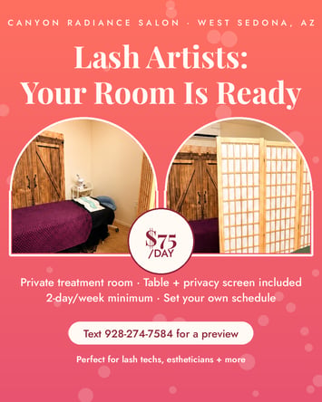 Sedona Treatment Room for Rent: Your Private Oasis at Canyon Radiance