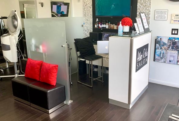 UPSCALE SALON CHAIRS AND BEAUTY ROOM AVAILABLE