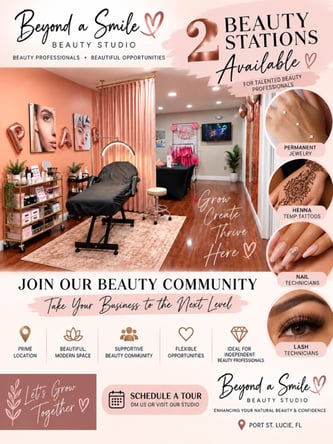 Private Treatment Suites in Port St. Lucie for Beauty & Wellness Pros