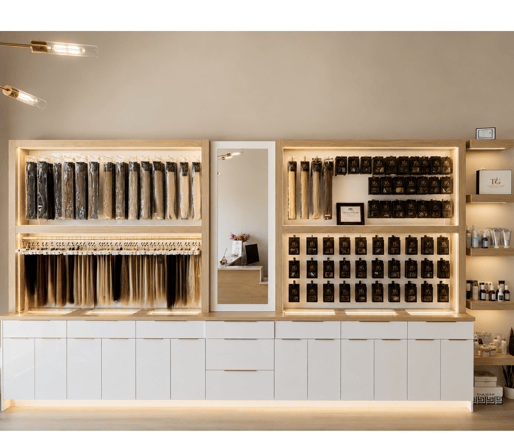 Luxury Chair Rental for Extension & Hair Stylists – Total Glow Studio, Roselle, IL