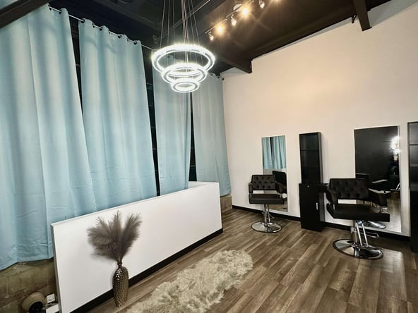 Modern Salon Booth Rental