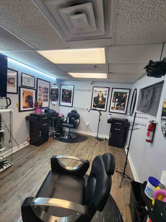 Now Renting: 2 Styling Chairs + Professional Table Space | Palmetto, FL