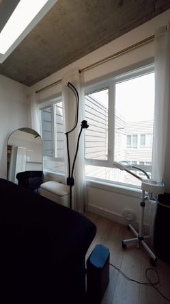 Splittable Downtown Seattle Salon Studio: Fully Renovated for 2 Providers, Parking Included